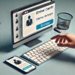 darme de baja trabajos.com